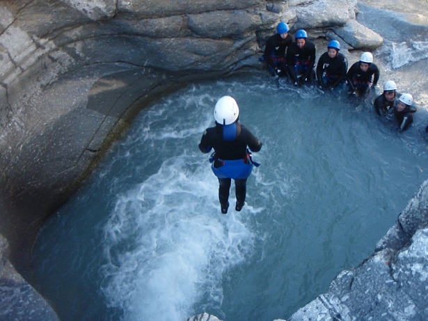 Saut de 4m à l'Ecot