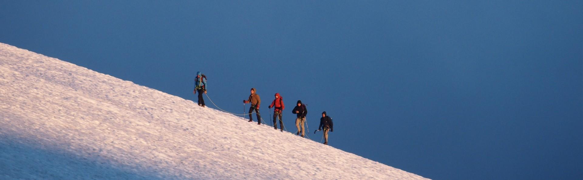 Randonnée glaciaire